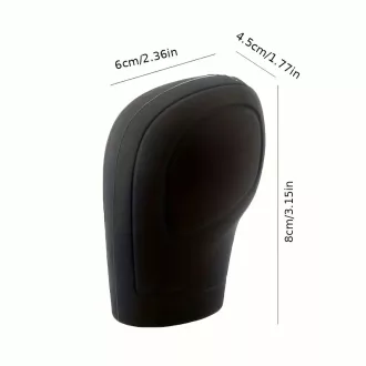 Szilikonos váltógomb védő Automata váltó gomb Fekete