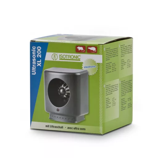 Ultrahangos rágcsálóriasztó - 230V - 50 m2 Egér, patkány riasztó 55631