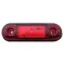 25071 3LED-es szélességjelző - piros - 12-24V