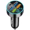 Autós töltő + voltmérő - 4USB + USB-C - PD+2 SUPER+QC3.1+3.1 - 12-24V