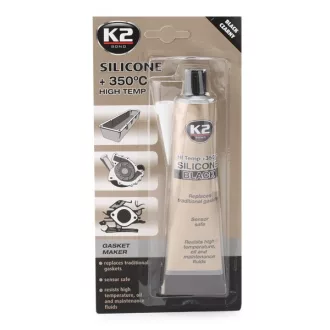 K2 SILICONE 85g FEKETE szilikon paszta tömítő