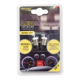 IZZÓ LED 2DB BA9S 2SMD 3528 FEHÉR