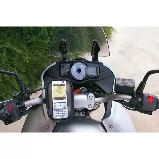Telefontartó kerékpár, robogó, roller állítható PDA / GPS tartó