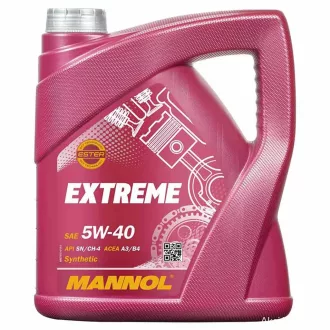 MANNOL EXTREME 5W-40 SN/CF 4 Liter Motorolaj