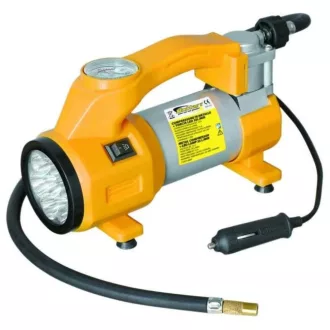 Autós SZERVIZ kompresszor Lámpával METAL 7 LED 35L/MIN