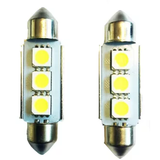 SOFITA 10x39mm típusú fehér színű SMD LED izzó