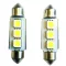 SOFITA 10x39mm típusú fehér színű SMD LED izzó