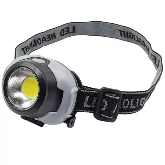 Fejlámpa COB+SMD LED-es Nagy fényerejű