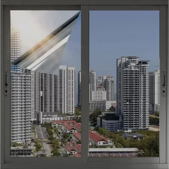   Ablakfólia Szuper Fekete áttetsző sötétítő fólia 50x300cm Épületre-Autóra