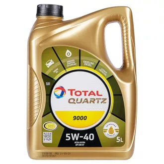 Total Quartz 9000 5W-40 (5W40) motorolaj, 4lit.