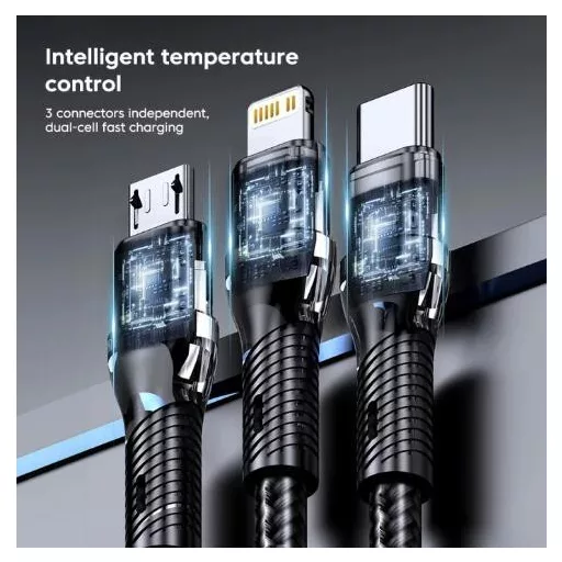3IN2 töltő különböző töltőfejekkel - 5A 12-24V
