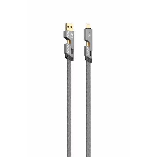 4 az 1-ben 5A 100 W-os többfunkciós töltő és adatkábel 4IN1GR