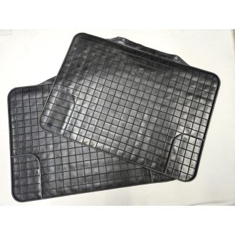   Gumiszőnyeg autóba lábtörlő univerzális vágható tálca 2db-os szett 33x44,5cm