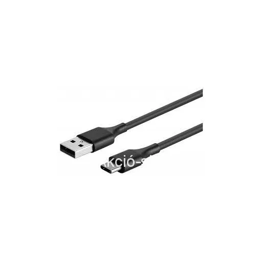 Adatkábel+töltőkábel USB A-USB C 1m