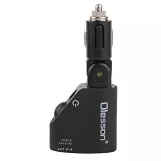   13252 Kettes USB elosztó szivargyújtó aljzattal - állítható 12/24V
