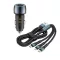 Autós töltő + 3IN1 gyorstöltő kábel - 48W - Quick Charge 3.0 - 12-24V LED 07AC+ SZETT
