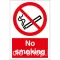 NO SMOKING Tábla , matrica
