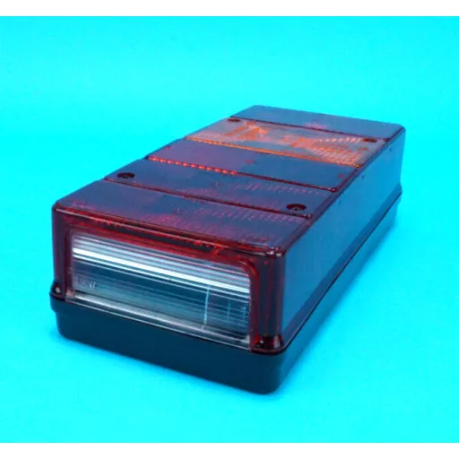 Utánfutó hátsó lámpa egyesített 5 kamrás (komplett) 2db. /1pár