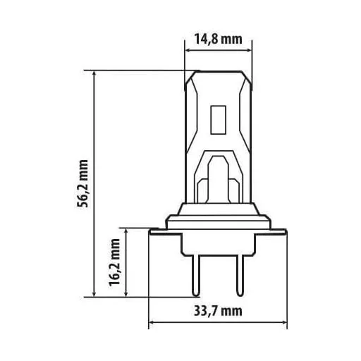 AL-H11 LED Autós Fényszóró - 12V -40W - 4000lm - CANBUS párban Plug & Play IP68 REF : Pilot 57700 12V Halo Led Cyber Series