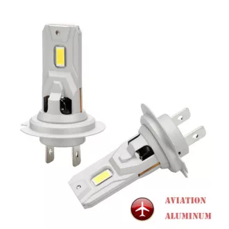   AL-H7 LED Autós Fényszóró - 12V - 40W - 4000lm - CANBUS párban Plug & Play IP68 REF:Pilot 57700 12V Halo Led Cyber Series