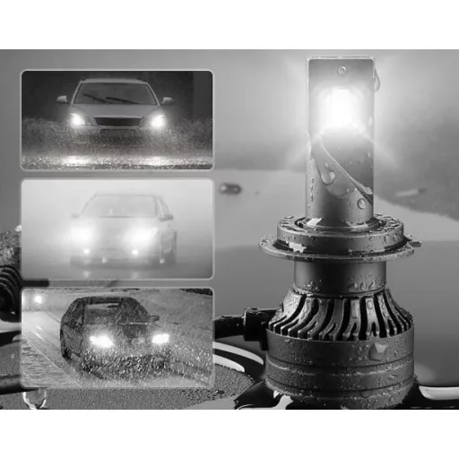 H11 M3 LED Fényszóró 30W - CANBUS - 12/24V