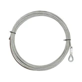   Husar Winch Acél Kábel Csörlőhöz Atv 10M 2000-4500 Lbs 907-2000Kg