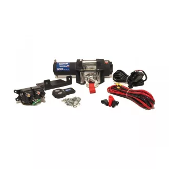   Husar Winch Csörlő 12V 1587 Kg 3500 Lbs 12M Acél Kábellal