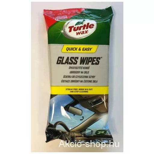 Üvegtisztító kendő 25db-os Turtle Wax FG0013