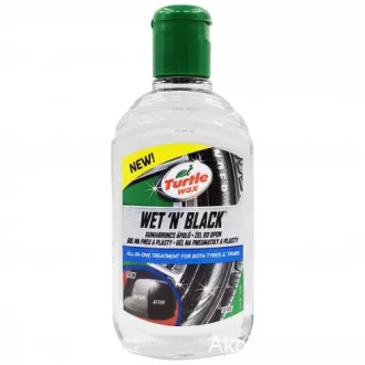   Turtle Wax Wet N Black - gumi- és külső műanyagápoló olaj 300ml 53179