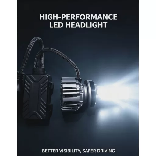 Gigowatt H4 Led fényszóró szett 12/24V - CANBUS - 100W