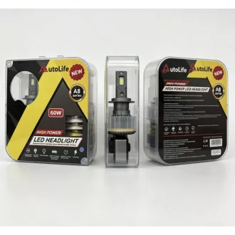   3 színű világítás - H1 LED Fényszóró Szett 3in1 – 12V/24V - 60W - CANBUS