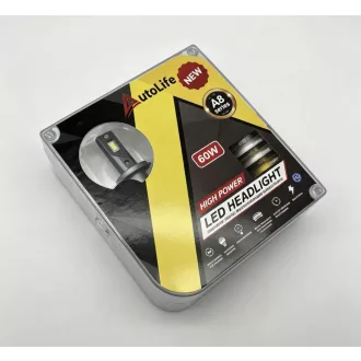   3 színű világítás - H11 LED Fényszóró Szett 3in1 – 12V/24V - 60W - CANBUS