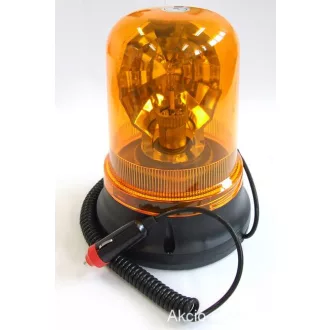 FORGÓLÁMPA 12V SÁRGA VILLOGÓ MÁGNESES H1 60W