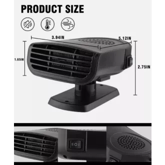 Autós páramentesítő Hűtő-fűtő ventillator 12V-150W
