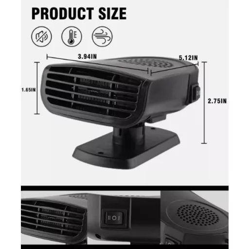 Autós páramentesítő Hűtő-fűtő ventillator 12V-150W