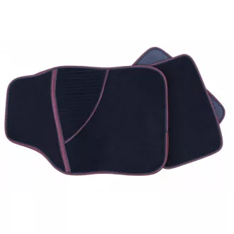 Autószőnyeg szövet TEXTIL Univerzális Fekete - Szürke