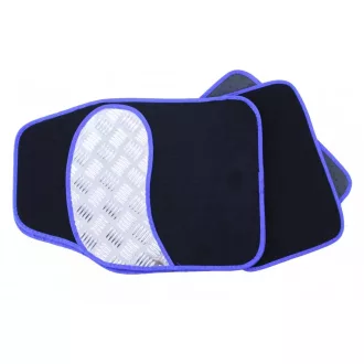Autószőnyeg szövet TEXTIL Univerzális kék szegély