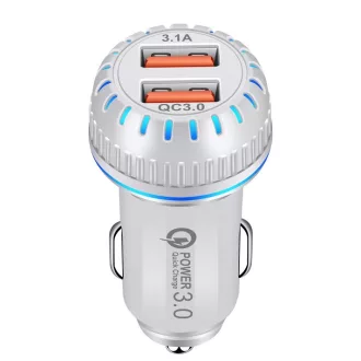 2-es USB gyors töltő 12/24V - 3.1A