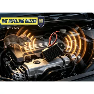 Rágcsáló riasztó 6-12V 85dB 400Hz