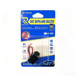 Rágcsáló riasztó 6-12V 85dB 400Hz