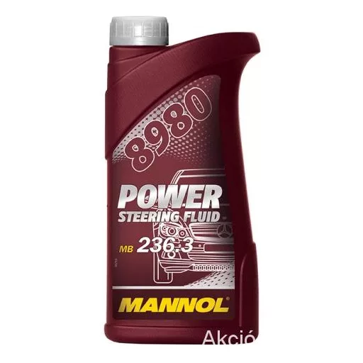 Szervó - és hidraulikaolaj PSF MB236.3 0,45 liter Mannol 8980