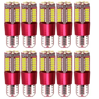   T10-3014-27SMD 10db-os T10 helyzetjelző - fehér - 12V CANBUS