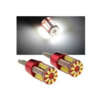   SMD-T10-3057SMD-2 2db-os T10 helyzetjelző - fehér - 12V CANBUS