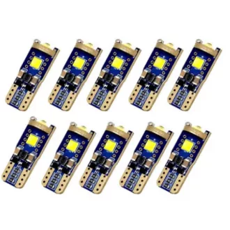   SMD-T10-3535-3SMD - T10/W5W Helyzetjelző - CANBUS - 12/24V - 10DB-os