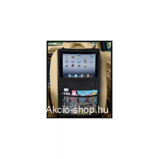 Ülés háttámla védő rendező zsebes + Tablet tartó