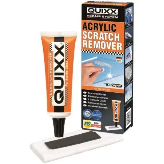   Karceltávolító paszta, akril, plexi, fényszóró, egyéb műanyag felületre, 50 g, QUIXX 10140