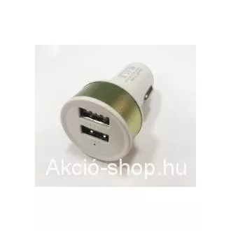   Autós szivargyújtó adapter Type-C PD és USB aljzattal, gyors töltéssel, voltmérős kijelzővel.