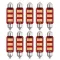 SMD-ROOF-10SMD-39 - 10db-os 39MM Szofita Led 12V hűtőbordás CANBUS