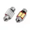 SMD-ROOF-10SMD-31 - 2db-os 31MM Szofita Led 12V hűtőbordás CANBUS