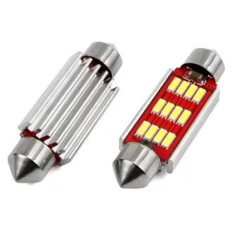   SMD-ROOF-10SMD-39 -2 2db-os 39MM Szofita Led 12V hűtőbordás CANBUS